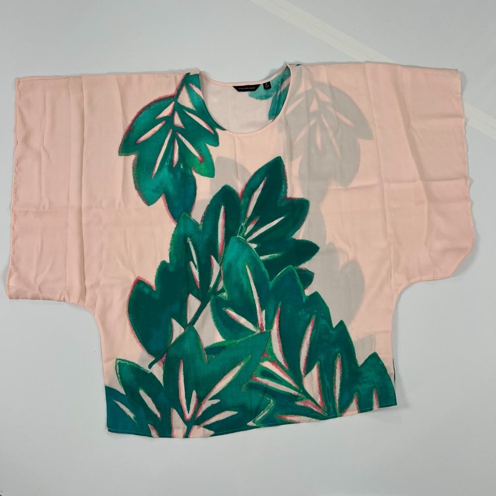 CV by Cynthia Vincent Bathing Suit Cover Up Kimono Kaftan Beach M